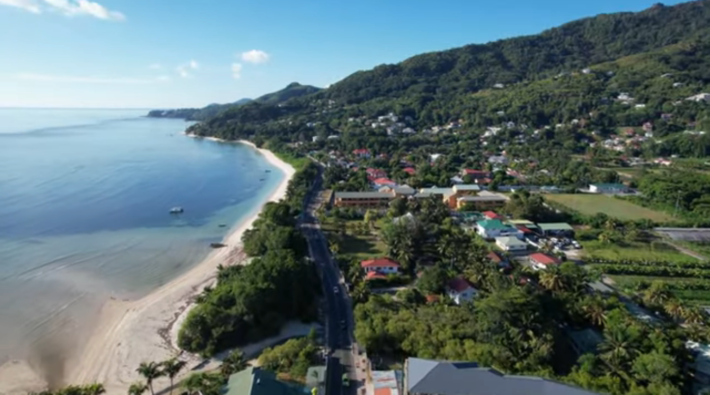 Scenic Seychelles road